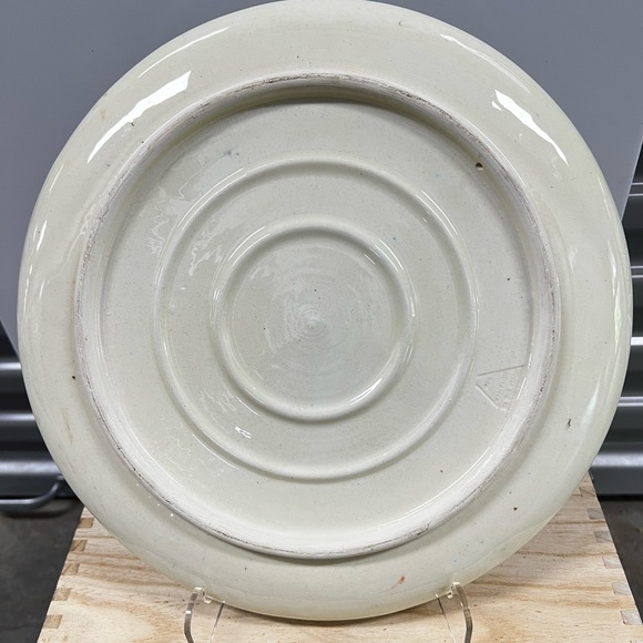 Vintage Turkish Kütayah Pottery Serving Dish - Picture 2 of 7